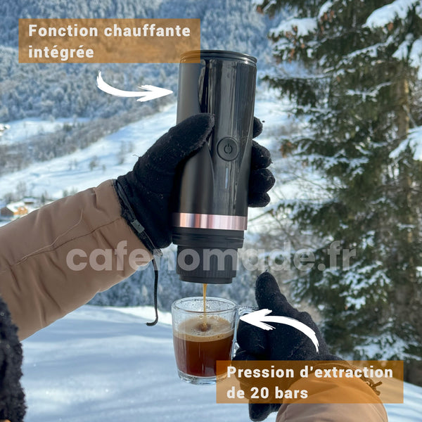 CAFETIÈRE PORTABLE CHAUFFANTE N-PRESSO