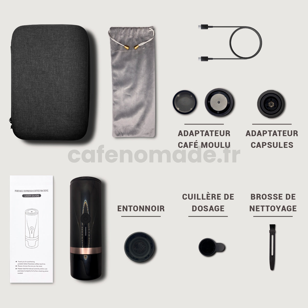 CAFETIÈRE PORTABLE CHAUFFANTE N-PRESSO